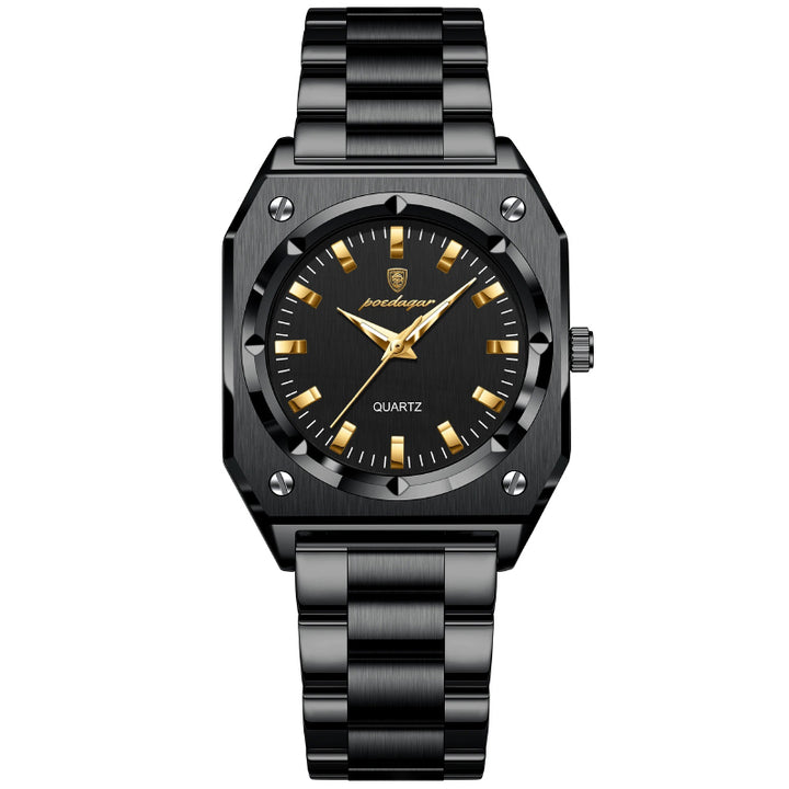 Stainless Steel Women's Luminous Exquisite Dial Quartz Watch