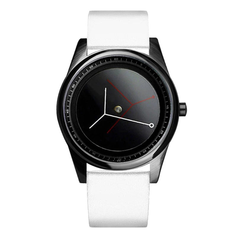 Stainless Steel Creative Design For Men and Women Wristwatch
