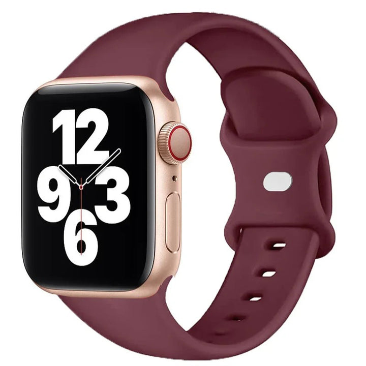 Trendy Flexible Silicone Strap for Apple Smartwatch Band