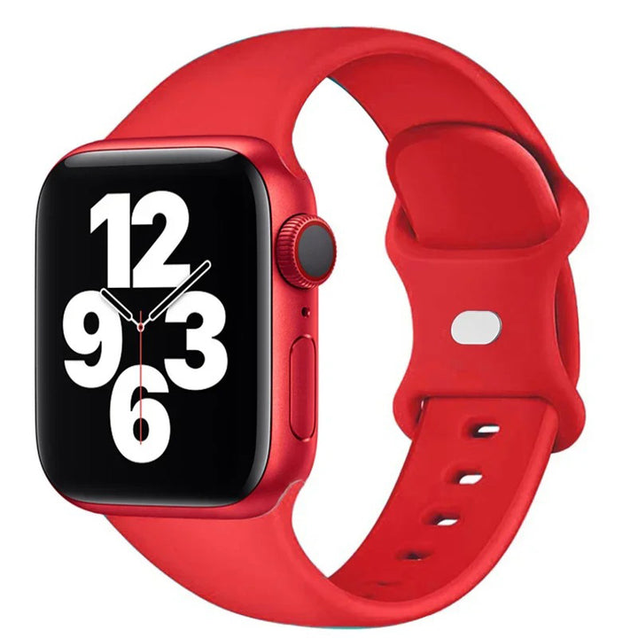 Trendy Flexible Silicone Strap for Apple Smartwatch Band