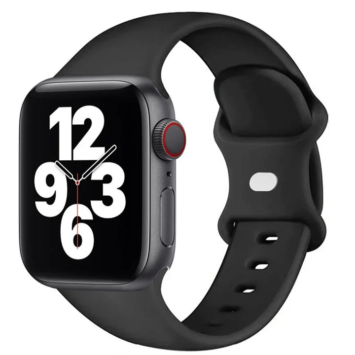 Trendy Flexible Silicone Strap for Apple Smartwatch Band