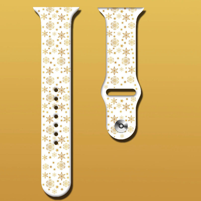 Festive Christmas Special Silicone Strap Watchbands