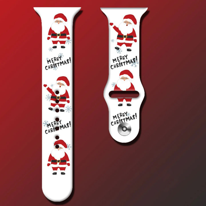 Festive Christmas Special Silicone Strap Watchbands