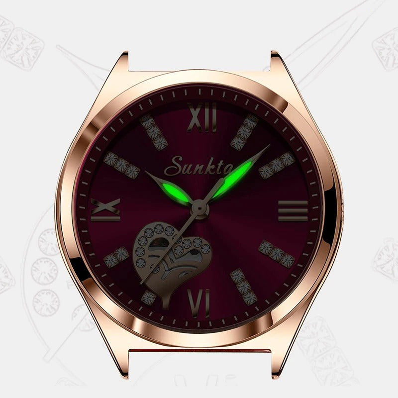 Women's Elegant Rhinestone Inlaid Watch Collection