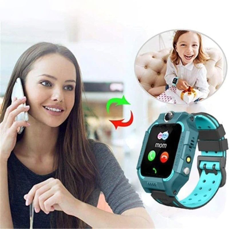 Touch Screen 4G Waterproof GPS Tracker with Two-Way Call Smartwatch for Kids