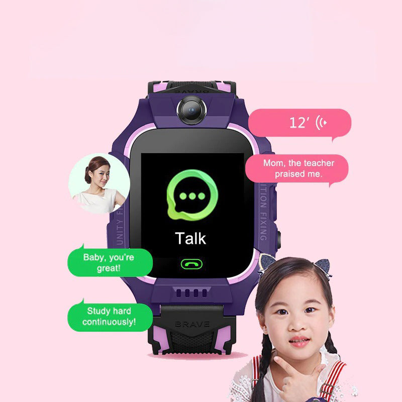 Touch Screen 4G Waterproof GPS Tracker with Two-Way Call Smartwatch for Kids