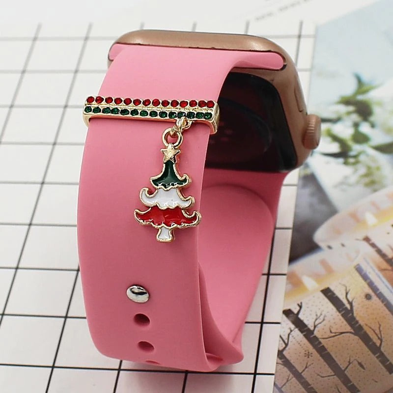 Christmas-Themed Smart Watch Band Charms Collection