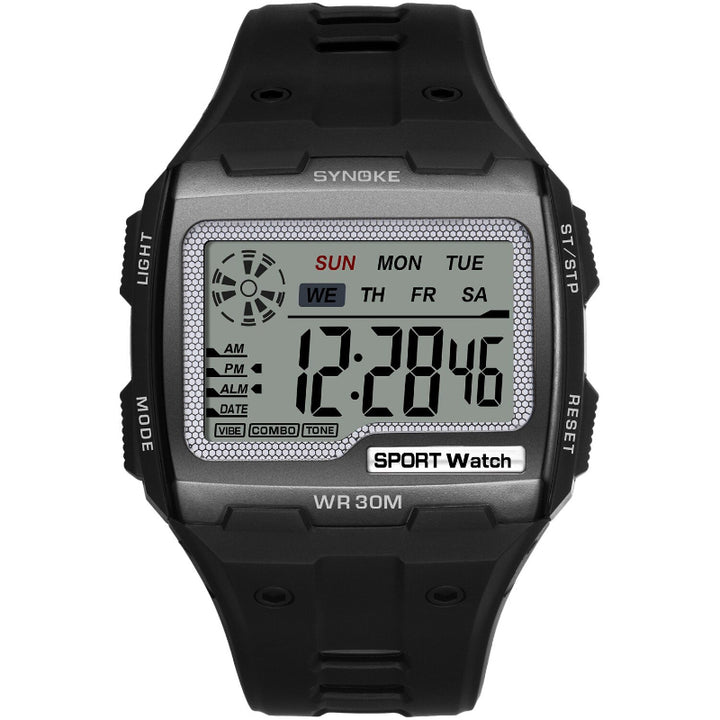 Large Screen Digital Display Sports Watches for Men