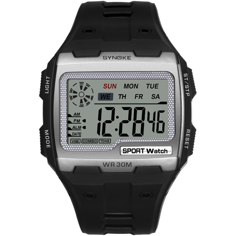 Large Screen Digital Display Sports Watches for Men