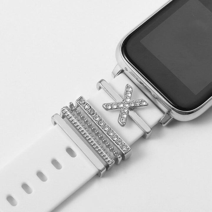Set of Initial Letter A-Z Personalized Smart Watch Band Charms