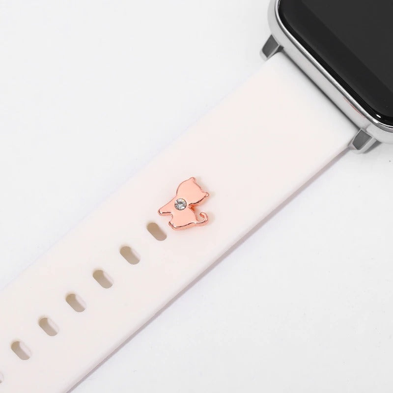 Multi-color Cat Mom Smart Watch Band Charms