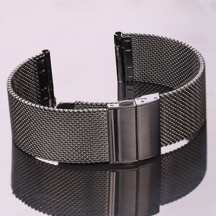 Adjustable Stainless Steel Mesh Replacement Watchbands