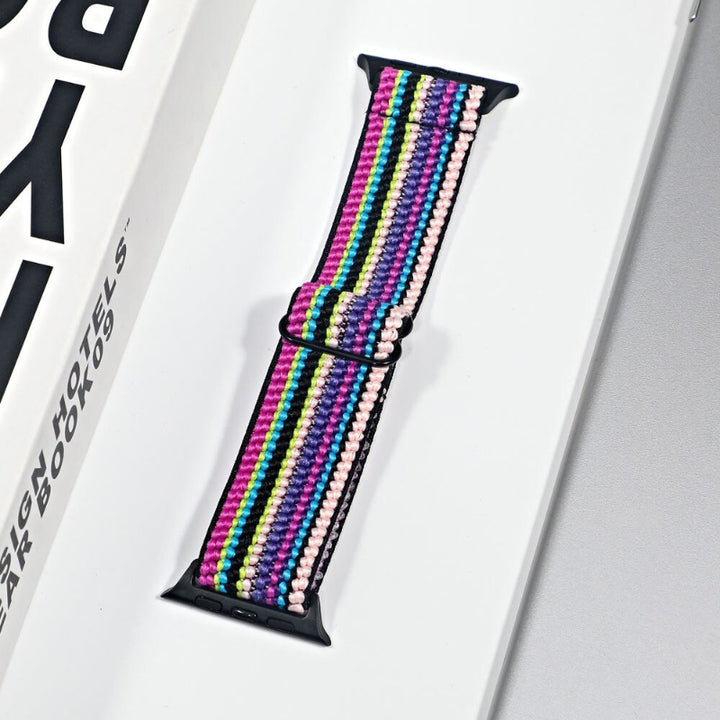 Colorful Scrunchie Replacement Strap for Apple Watches