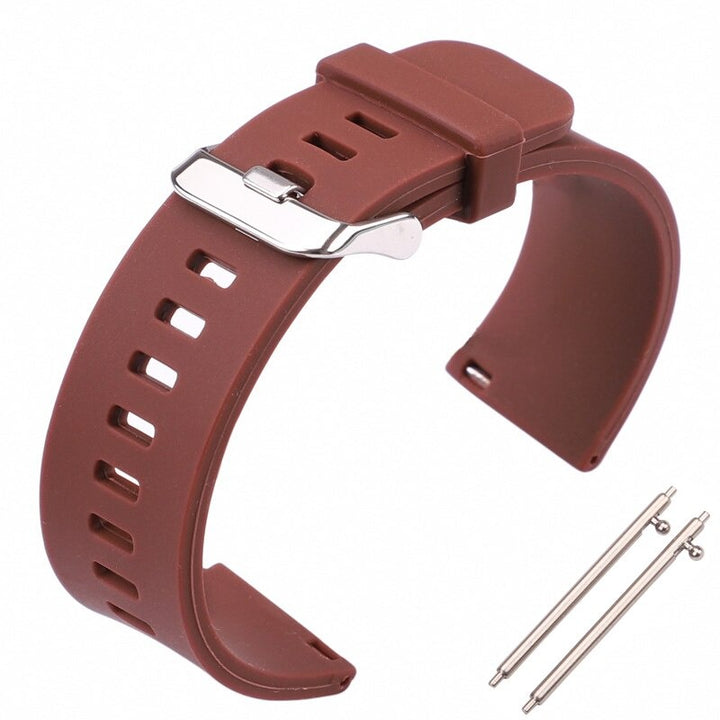 Multi-color Waterproof Soft Silicone Replacement Watchbands