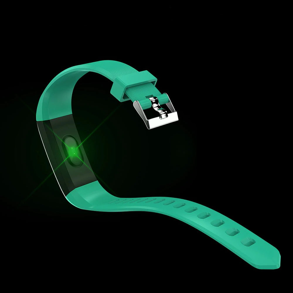 Digital Blood Pressure Monitoring Unisex Smart Watch With Bluetooth