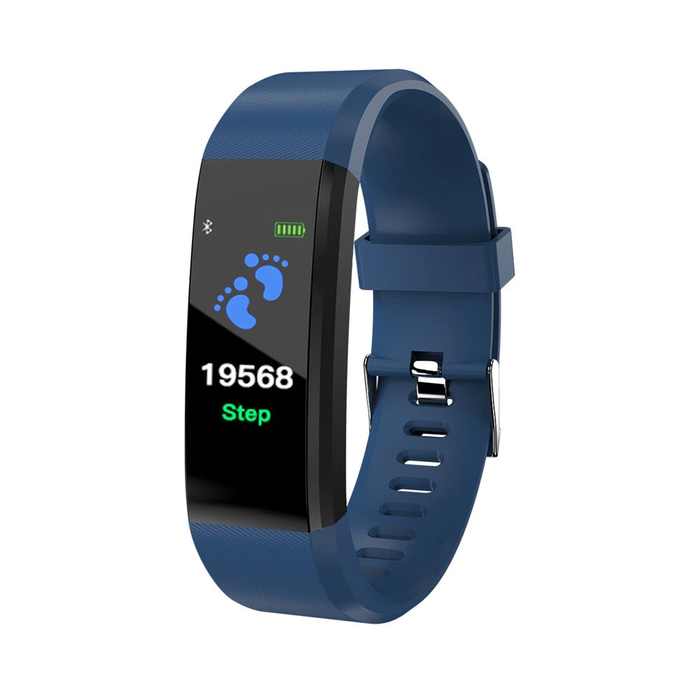 Digital Blood Pressure Monitoring Unisex Smart Watch With Bluetooth
