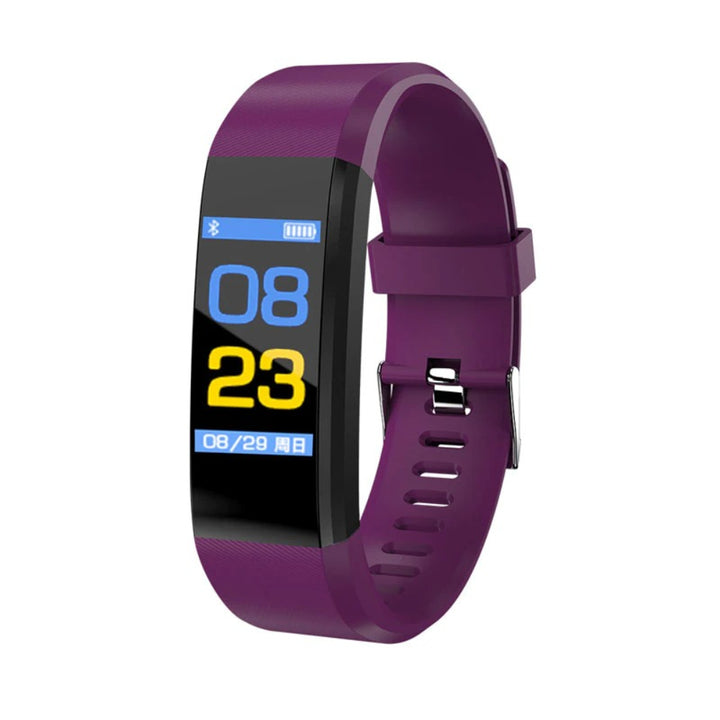 Digital Blood Pressure Monitoring Unisex Smart Watch With Bluetooth