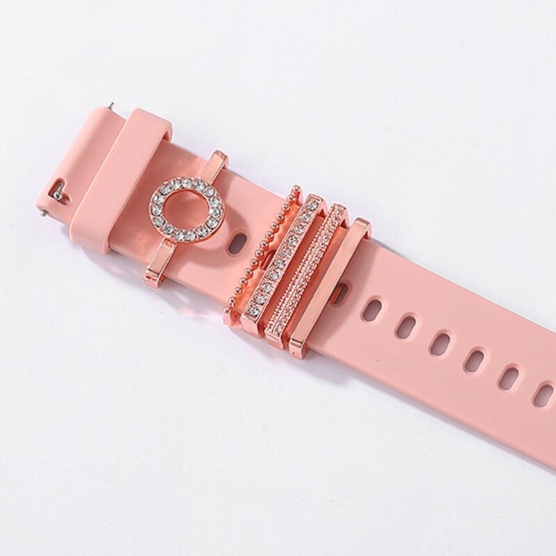 Personalized A-Z Initial Letter Smart Watch Band Charms