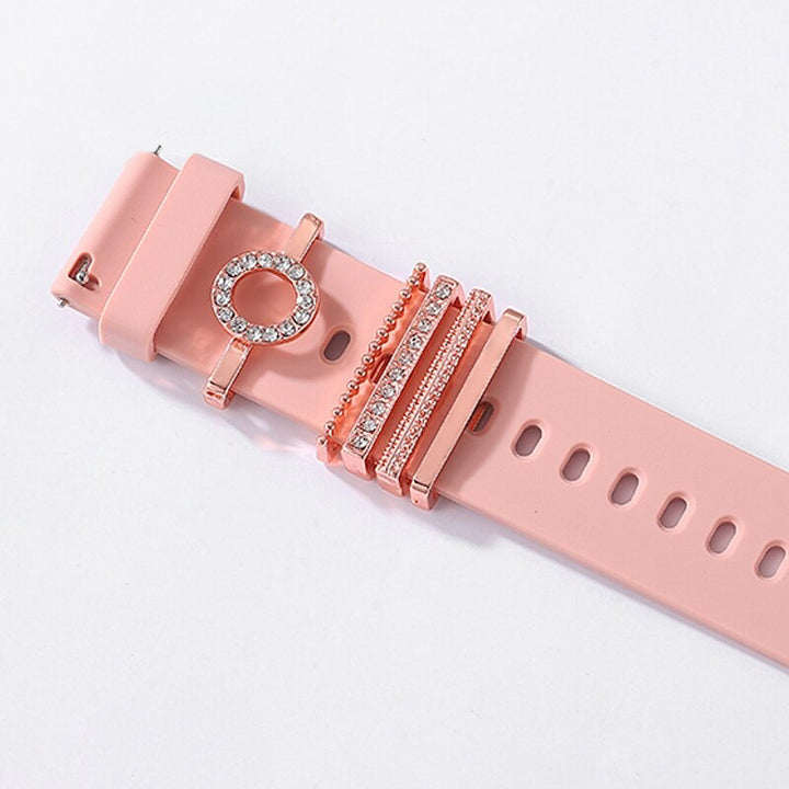 Personalized A-Z Initial Letter Smart Watch Band Charms