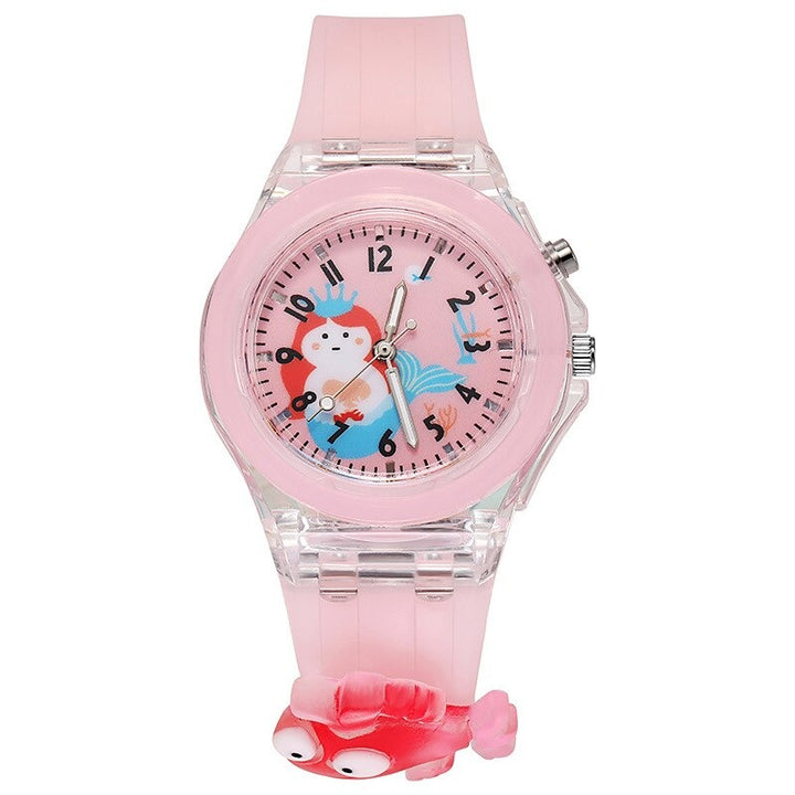 Wonderful Cartoon Pattern Luminous Watches for Kids