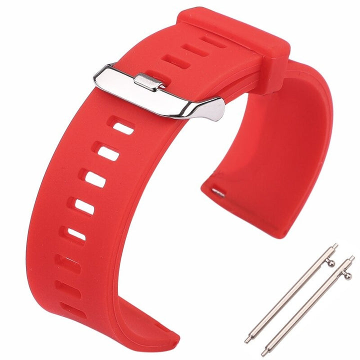 Multi-color Waterproof Soft Silicone Replacement Watchbands