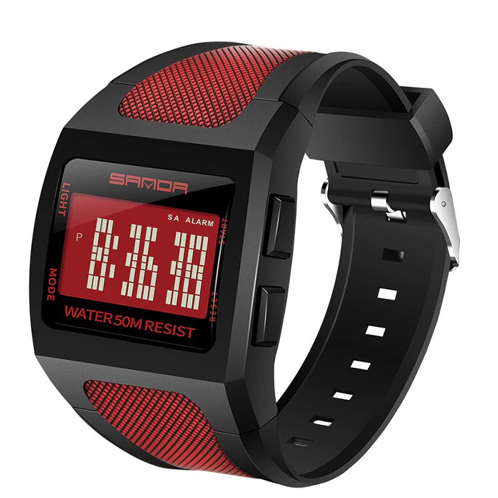 Large Screen Digital Display Sports Watches for Men