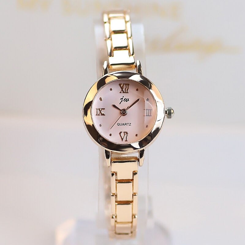 High-Polish Minimalist Small Dial Quartz Watches
