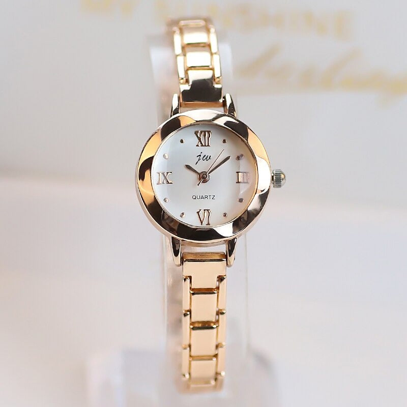 High-Polish Minimalist Small Dial Quartz Watches