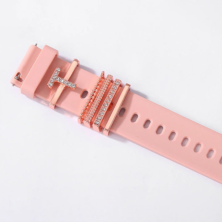 Personalized A-Z Initial Letter Smart Watch Band Charms
