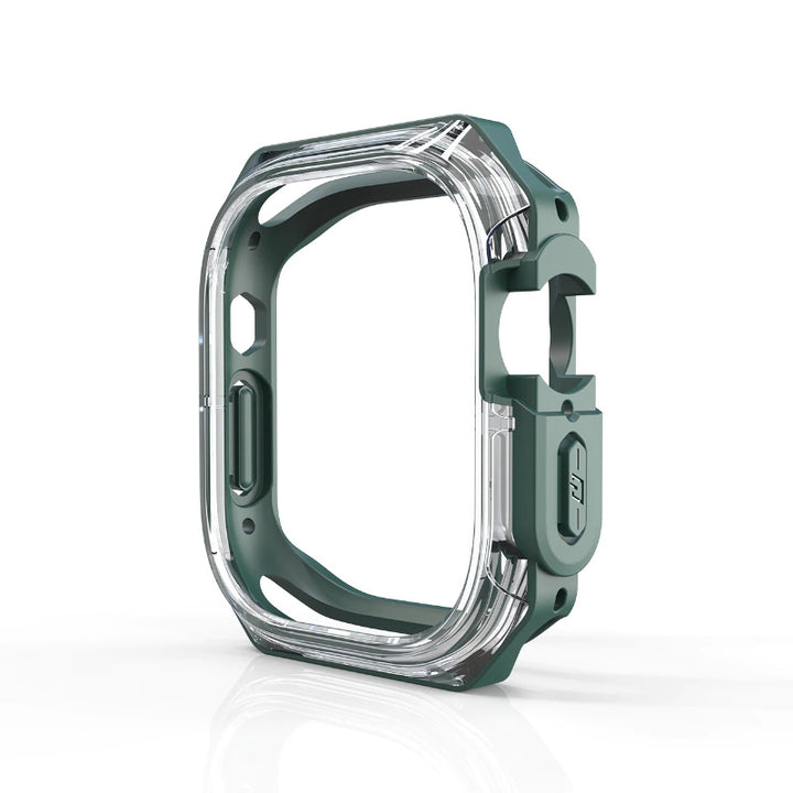 Durable Transparent TPU Bumper Case for Apple Watches