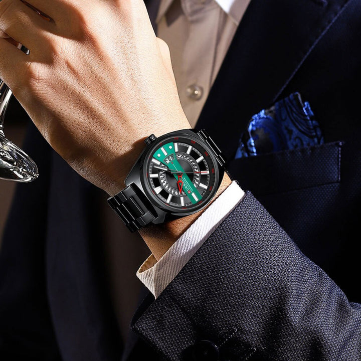 Sportsman Fashion Luminous Chronograph Quartz Watches