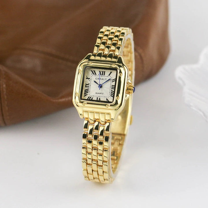 Classic Style Roman Numerals Dial Quartz Watches