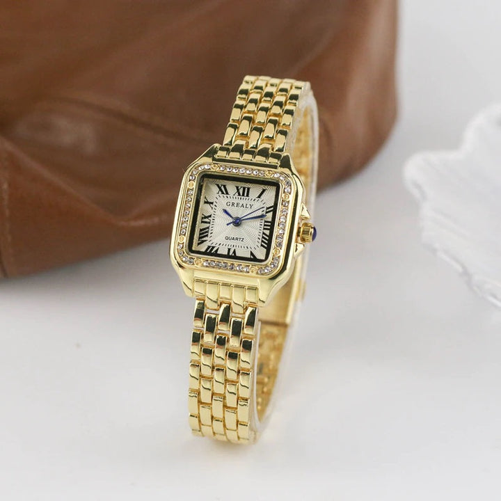 Classic Style Roman Numerals Dial Quartz Watches
