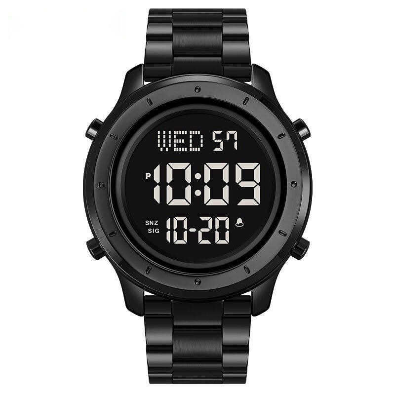 Luxurious Waterproof Sports Digital Wristwatch Collection