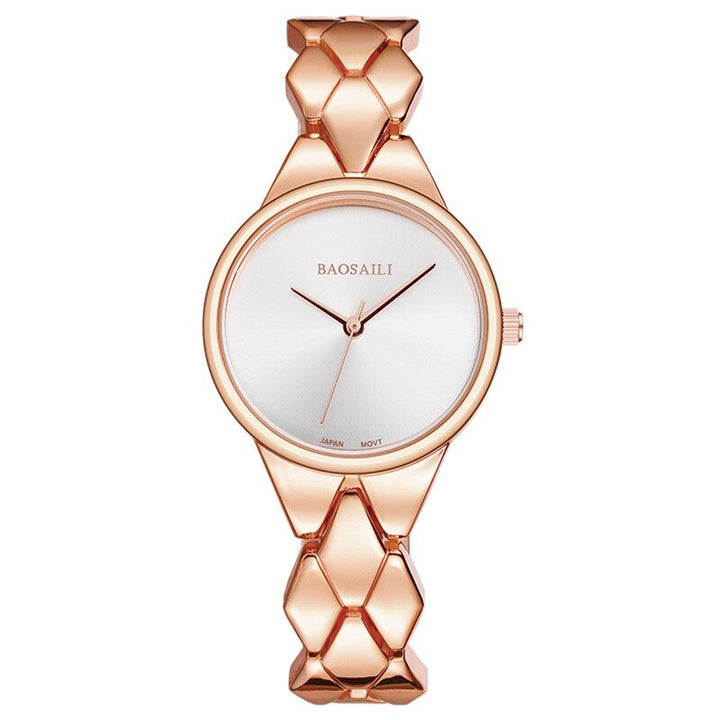 Sleek and Simply Chic Numberless Dial Quartz Watches