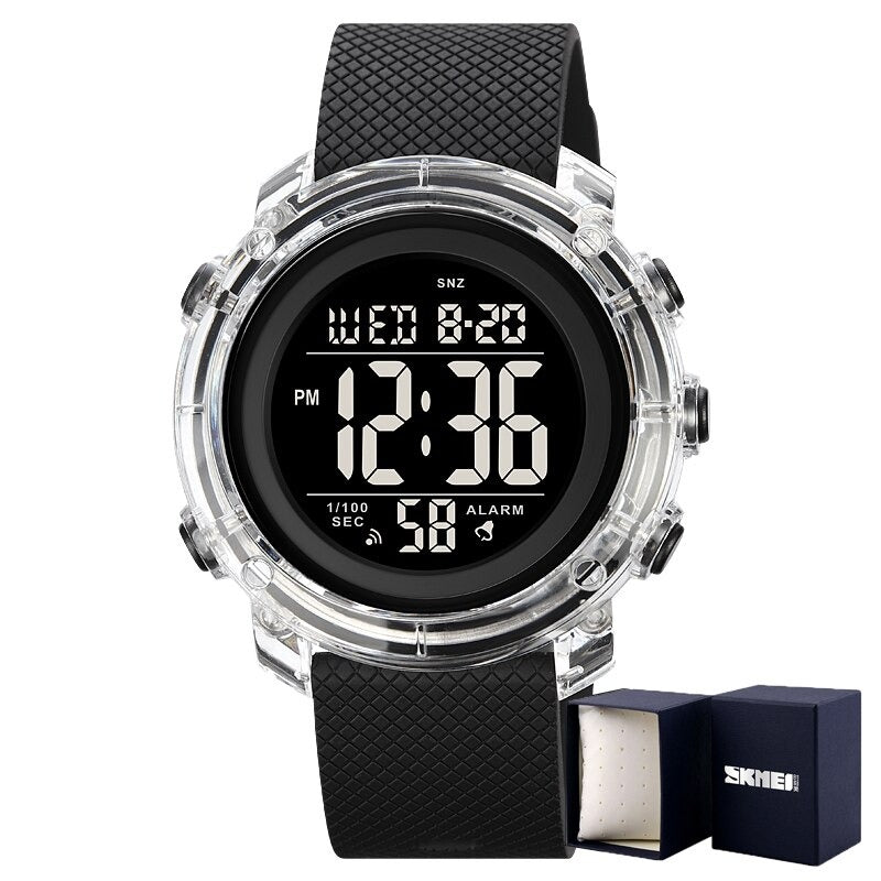 Simple and Minimalist LED Light Digital Display Unisex Watches