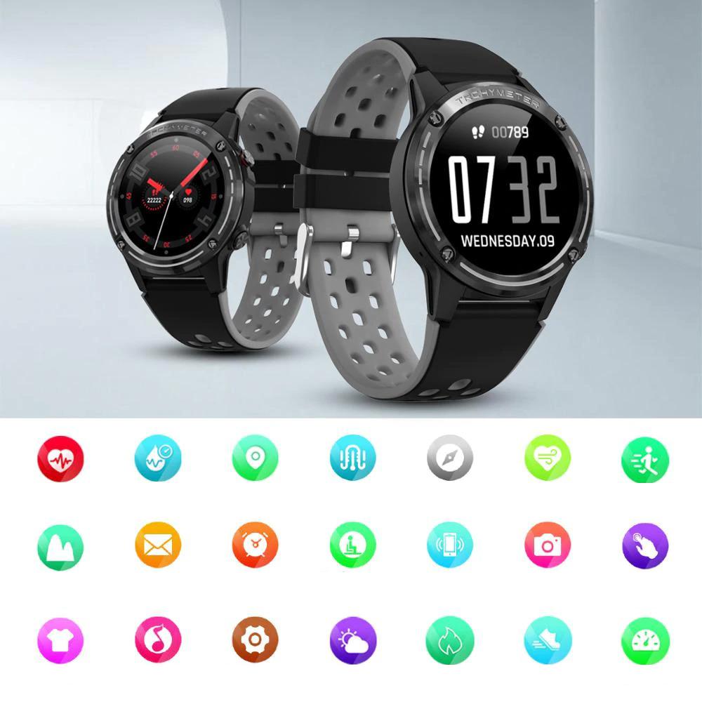 Blood Oxygen Monitor - Outdoor Sports Fitness Tracker And Heart Rate GPS Smartwatch