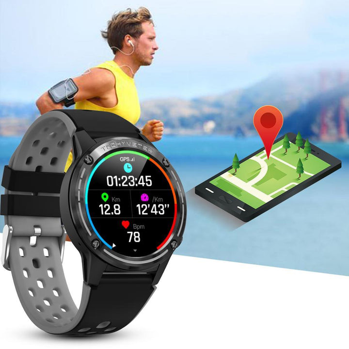 Blood Oxygen Monitor - Outdoor Sports Fitness Tracker And Heart Rate GPS Smartwatch