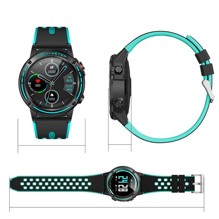 Blood Oxygen Monitor - Outdoor Sports Fitness Tracker And Heart Rate GPS Smartwatch