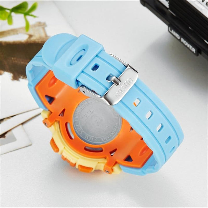 Children's Sportswatch - The Triple Star™ Children's Electronic Digital LCD Sports Wristwatch