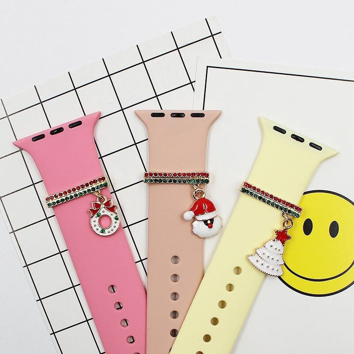 Christmas-Themed Smart Watch Band Charms Collection