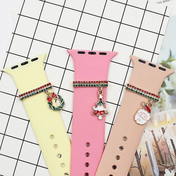 Christmas-Themed Smart Watch Band Charms Collection