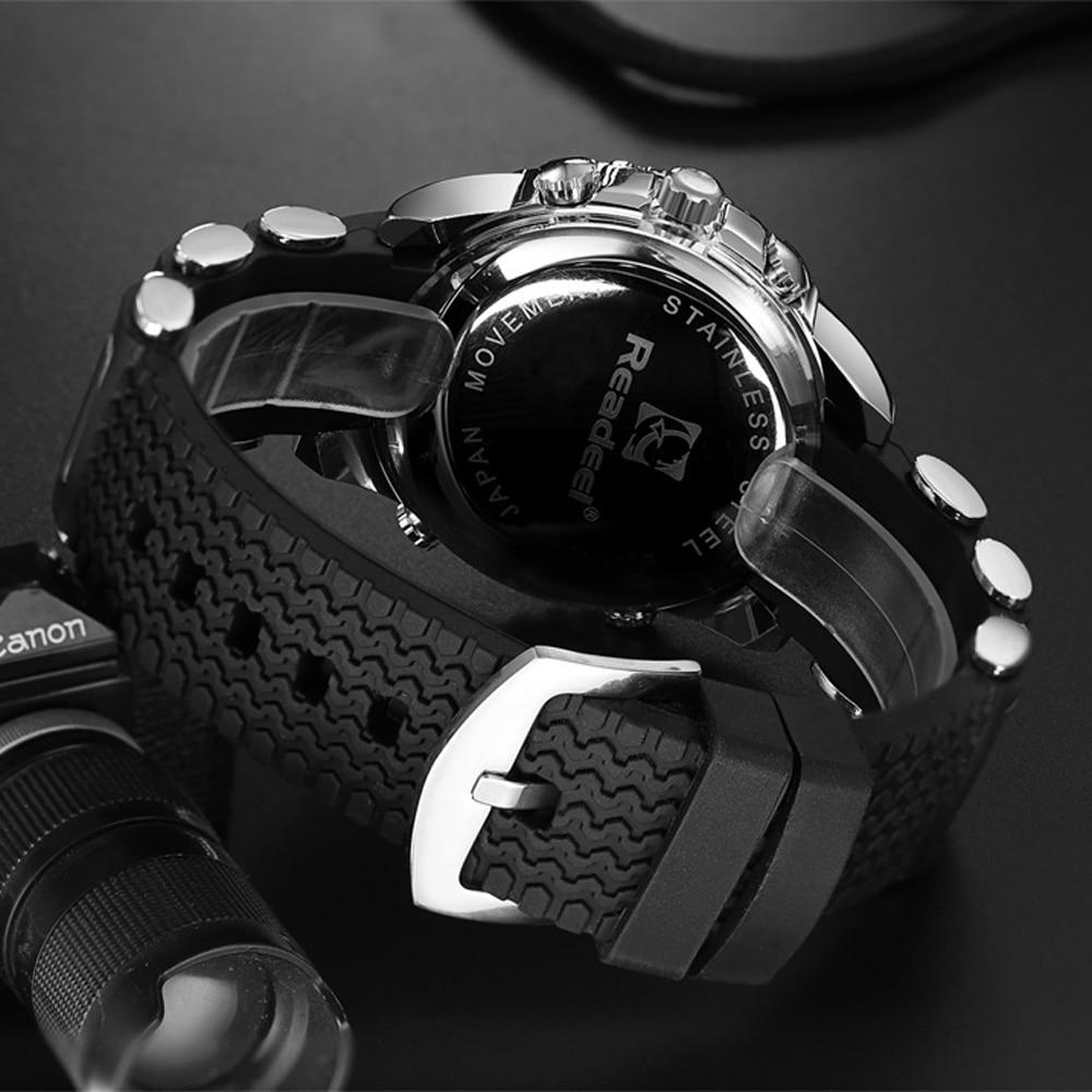 Dual Display Watch - The Readeel™ Luxury LED Digital Military Sports Watches For Men