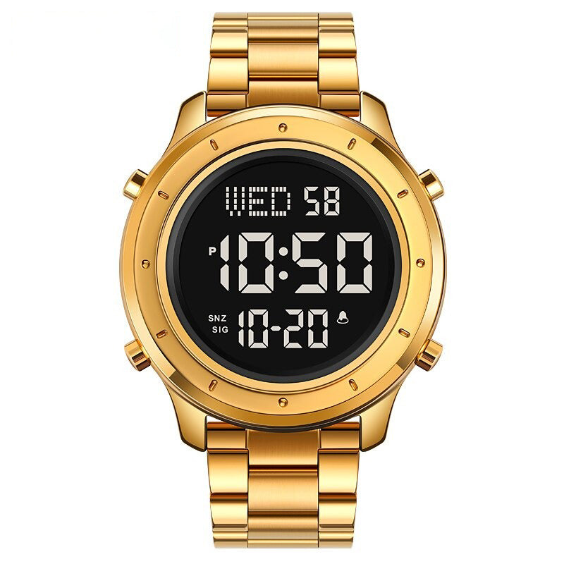 Luxurious Waterproof Sports Digital Wristwatch Collection