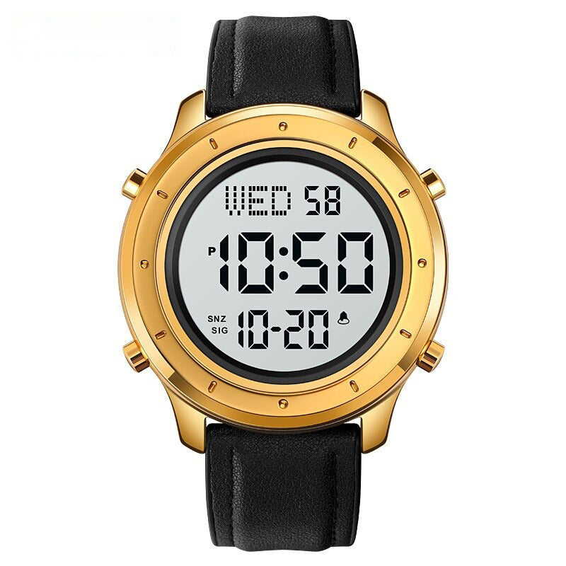 Luxurious Waterproof Sports Digital Wristwatch Collection