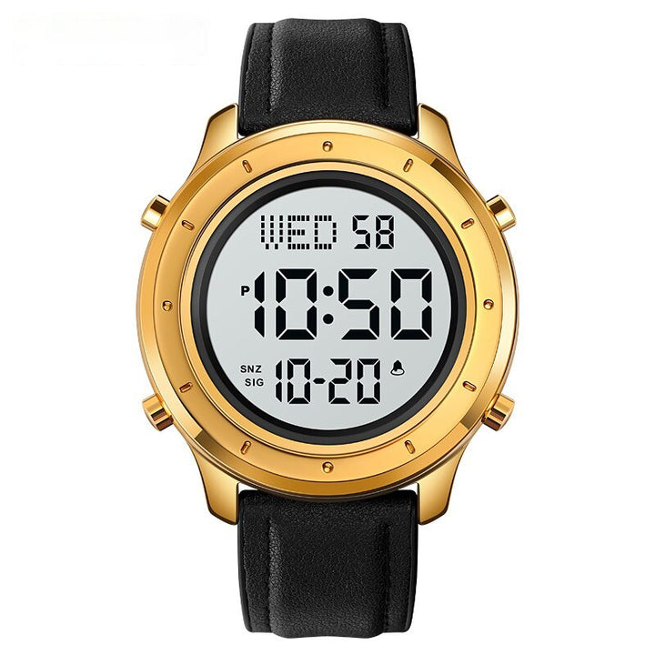 Luxurious Waterproof Sports Digital Wristwatch Collection