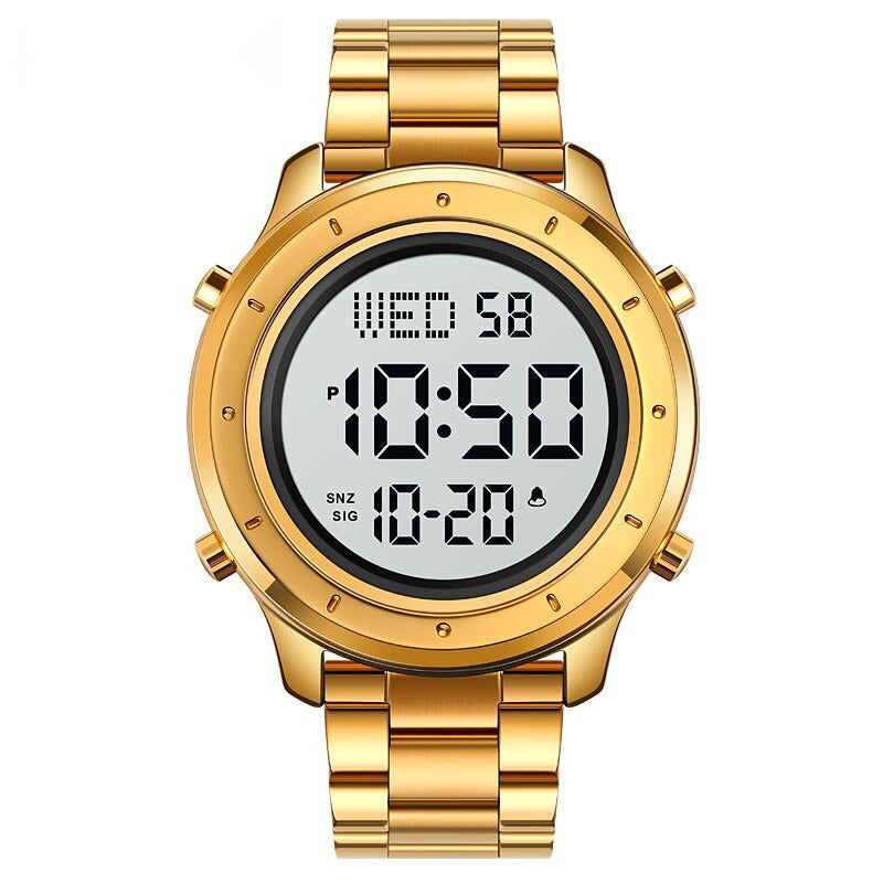 Luxurious Waterproof Sports Digital Wristwatch Collection