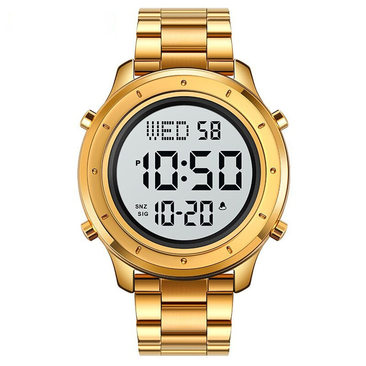 Luxurious Waterproof Sports Digital Wristwatch Collection