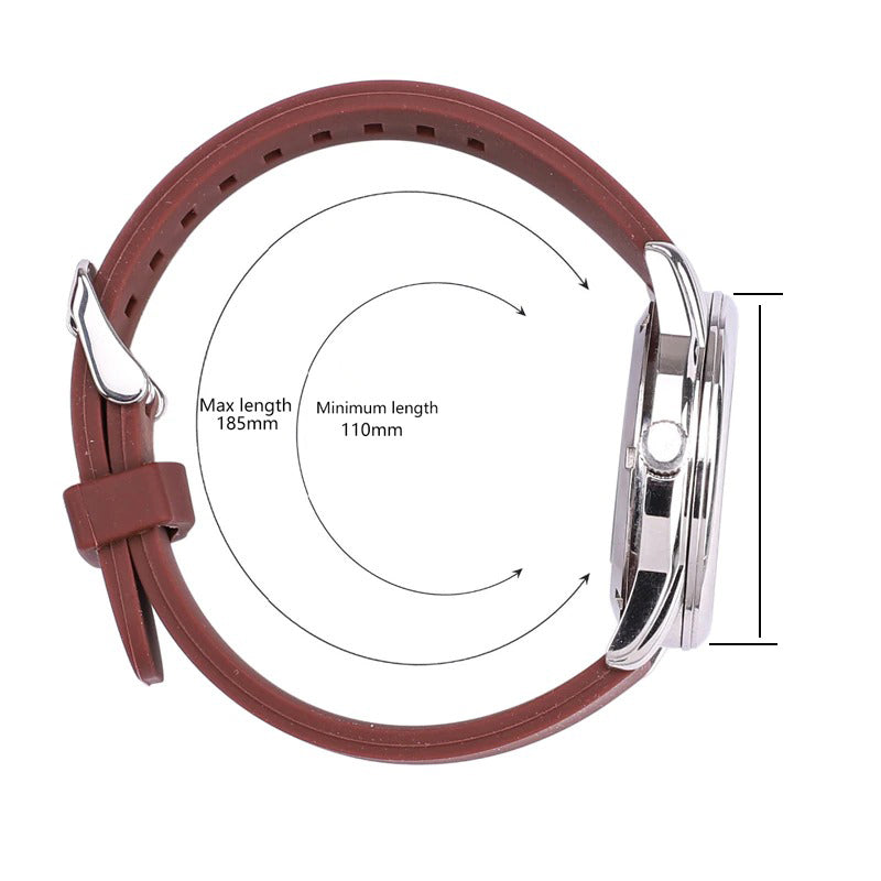Multi-color Waterproof Soft Silicone Replacement Watchbands