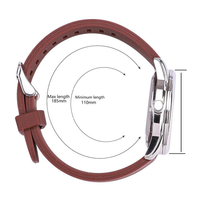 Multi-color Waterproof Soft Silicone Replacement Watchbands